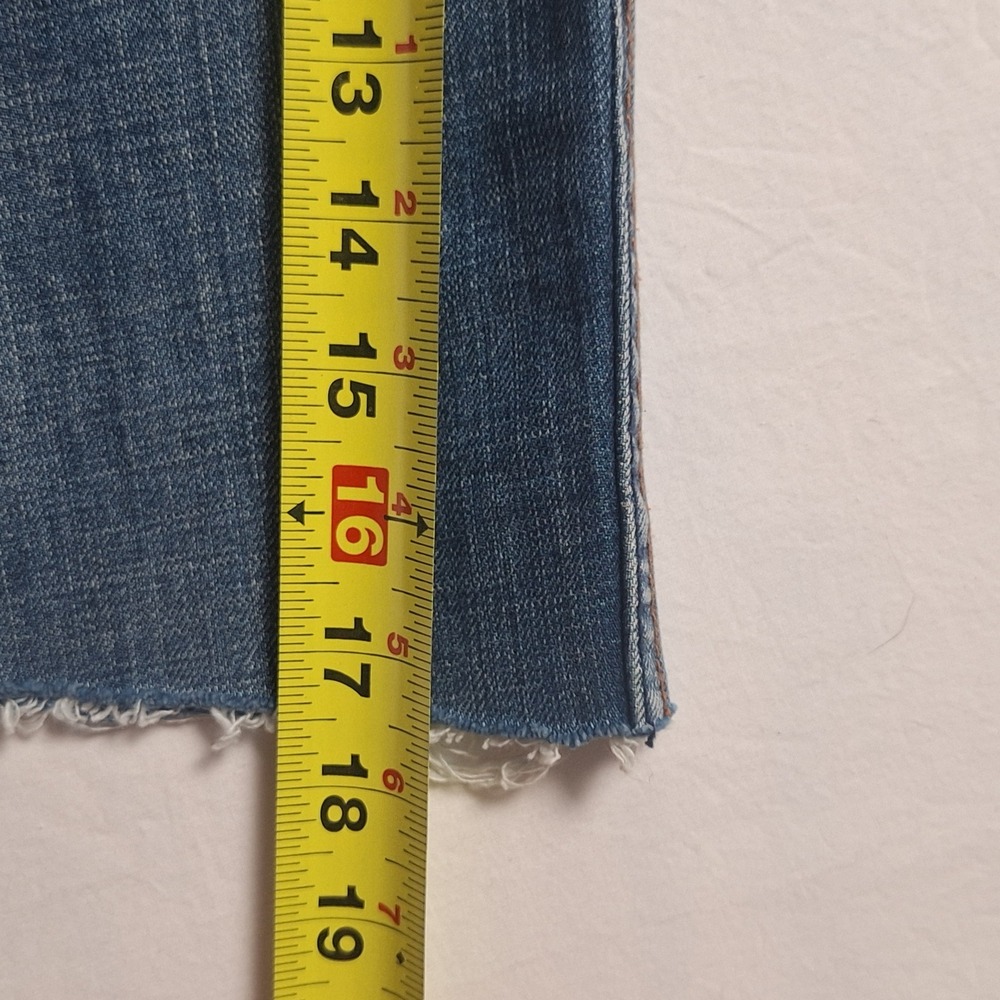 Pepe Jeans London Vintage Y2K Embroidered Dragon Tiger Denim Shorts Jorts Blue - Picture 12 of 16